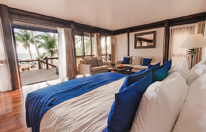 one bedroom beachfront villa