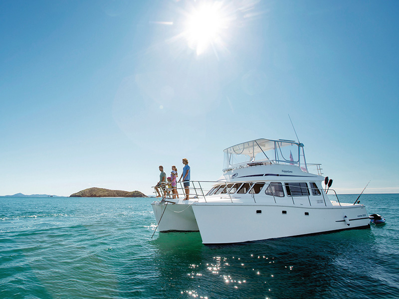 Boat trip Australia